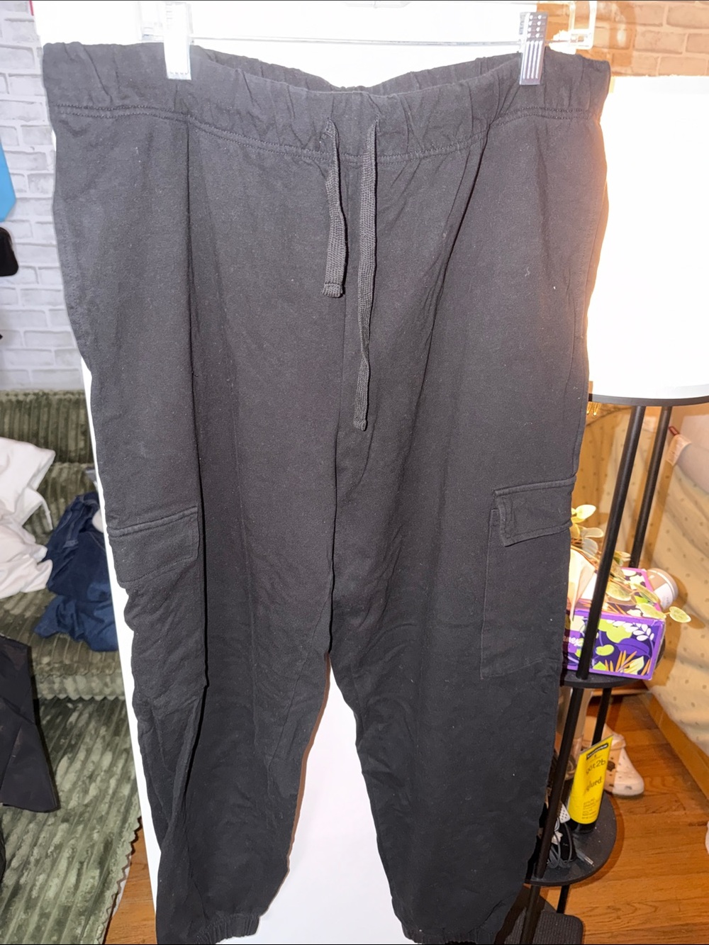 Amazon Black Women's Cargo Jogger Pants